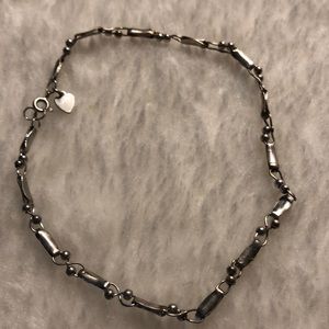 Sterling silver stamped 925 anklet ankle bracelet